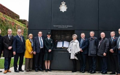 Newly Reprinted Police Roll Of Honour Unveiling Ceremony