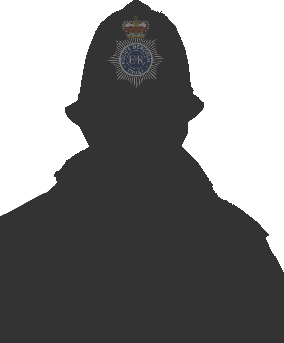 silhouette police officer