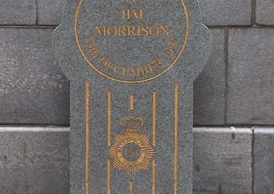DC Jim Morrison QGM Memorial 1