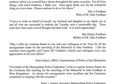 DC John Fordham Letter 1