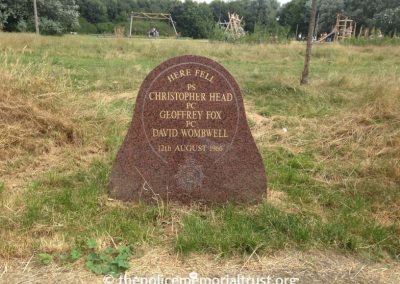 Fox Head Wombwell Memorial Stone 4