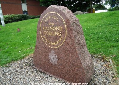 Inspector Raymond Codling Memorial 3