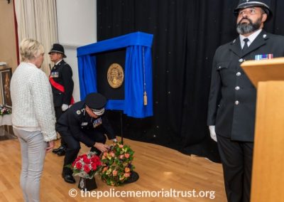 PC George Snipe Memorial Unveiling Ceremony 16