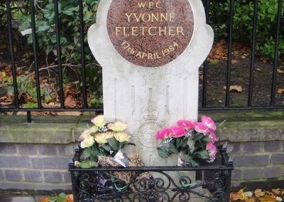 WPC Yvonne Fletcher Memorial Plaque 1