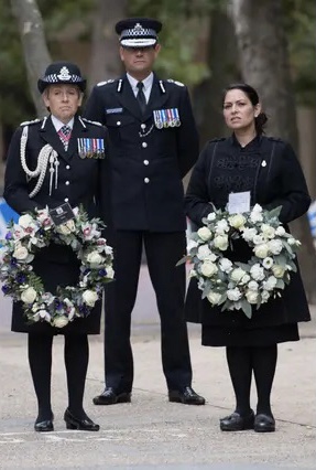 Police Officers at the National Police Memorial