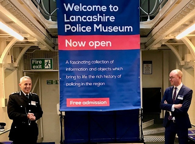 formal opening of the Lancashire Police Museum