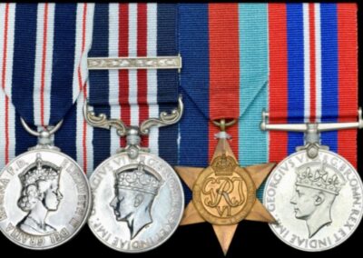 DI James O’Donnell’s medals