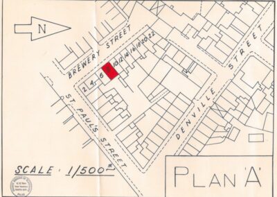 Plan A of No.8 Brewery Street