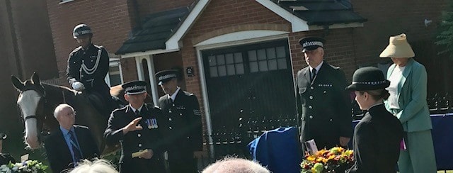 South Yorkshire’s Assistanct Chief Constable thanks the Trust for honouring PC Kew