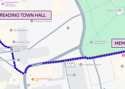 PC Andrew Harper Memorial Location Map